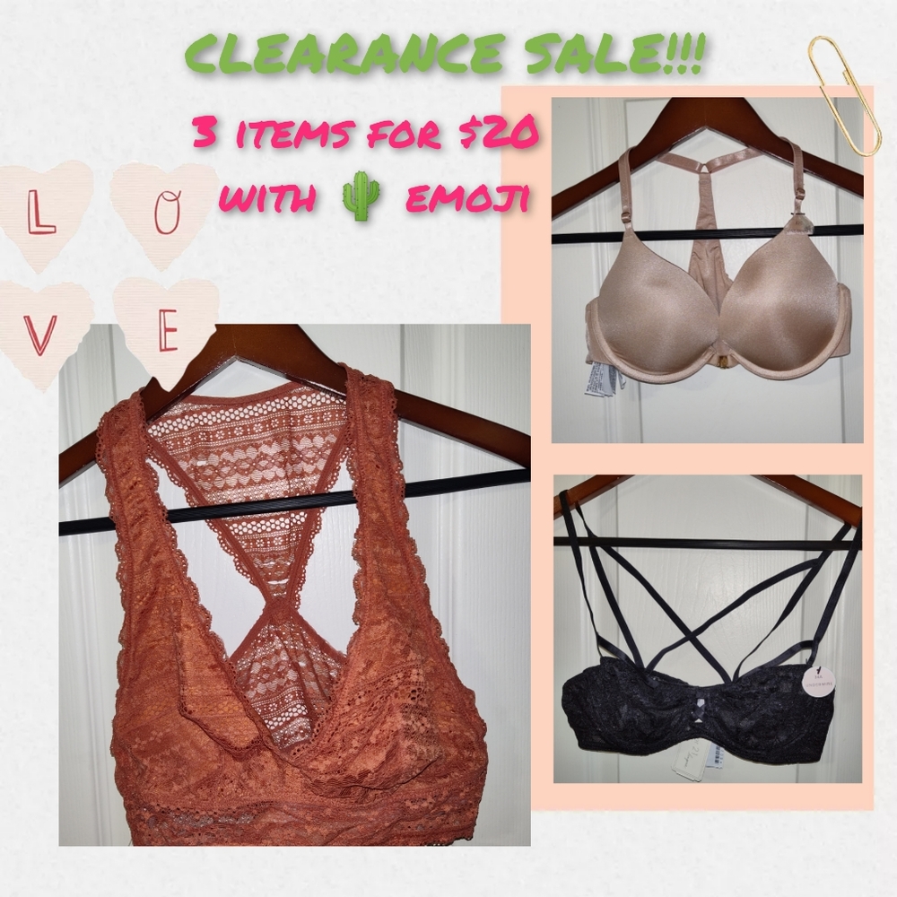 CLEARANCE SALE! VICTORIA'S SECRET FOREVER21